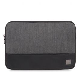 43-101-BKG|KNOMO HOLBORN SLEEVE 13inch GRAY|حقيبة حاسوب محمول للرجال 13 إنش من Knomo - رمادي