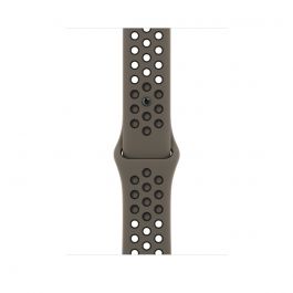 45mm Olive Grey/Black Nike Sport Band