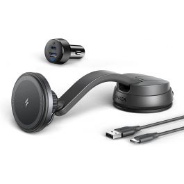 Anker 613 Magnetic Wireless Car Charger (MagGo) Black