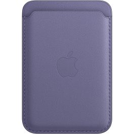 iPhone Leather Wallet with MagSafe - Wisteria