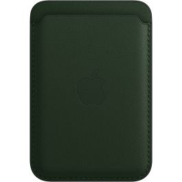 iPhone Leather Wallet with MagSafe - Sequoia Green