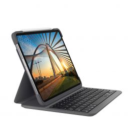 Logitech - Slim Folio Pro for iPad Pro 12.9-inch (3rd generation) - Black