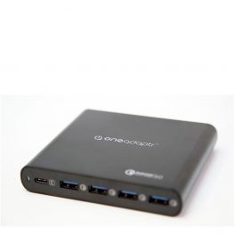 EV-CHR-8UK|ONEADAPTR EVRI 80W USB C Charging Station UK