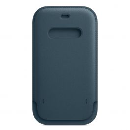 iPhone 12 | 12 Pro Leather Sleeve with MagSafe - Baltic Blue