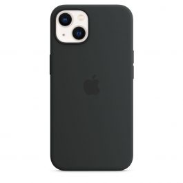 iPhone 13 Silicone Case with MagSafe – Midnight