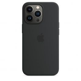 iPhone 13 Pro Silicone Case with MagSafe – Midnight