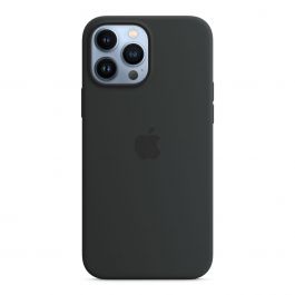 iPhone 13 Pro Max Silicone Case with MagSafe – Midnight