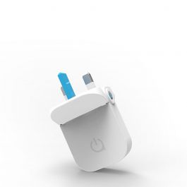 PA-FPP-2WH|OneAdaptr FLIP DUO-DUAL USB CHARGER|شاحن يو إس بي مزدوج فليب ديو من OneAdapter