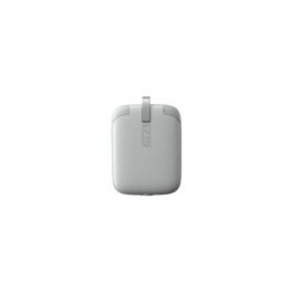 Rolling Square Wireless Magnetic Power Bank with Magnetic Dock and Hook - Pure White