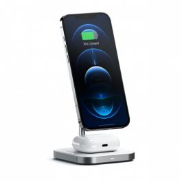 Satechi - Magnetic 2-in-1 Wireless Charging Stand - Space Gray