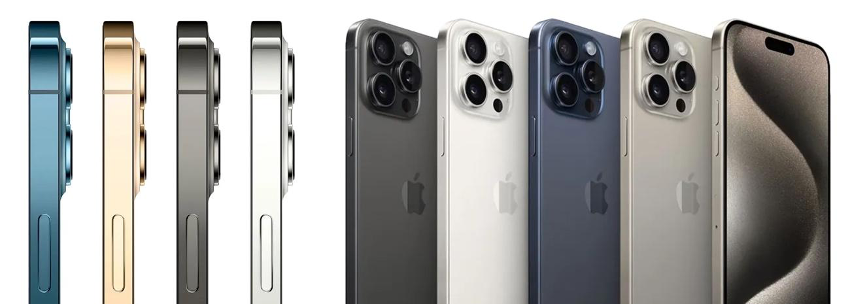 iPhone 12 Pro vs iPhone 15 Pro