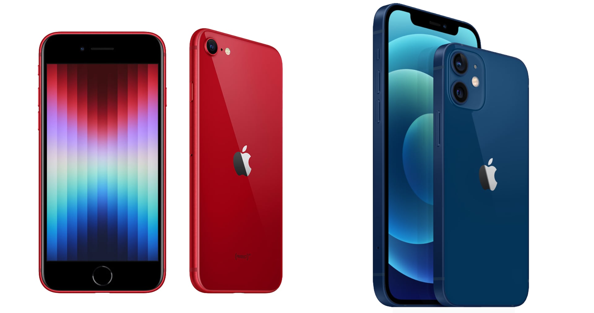 iPhone SE vs iPhone 12