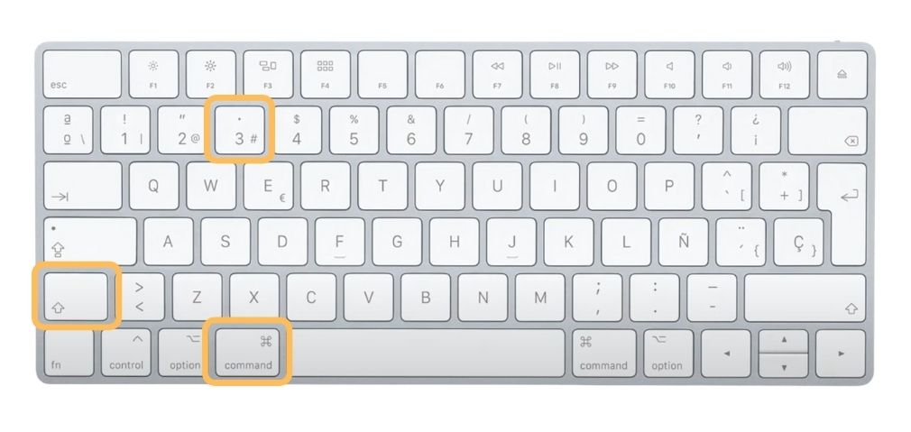 Screenshot on Mac