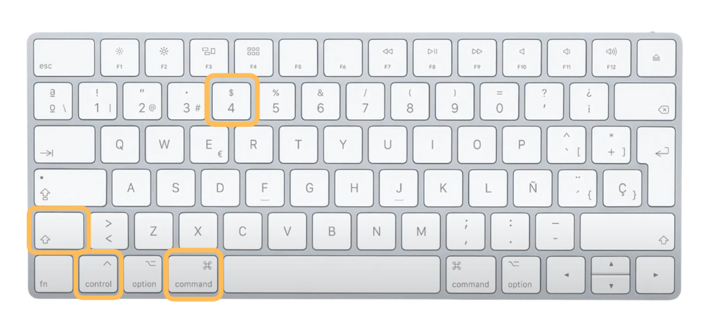 Screenshot on Mac